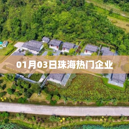 珠海企业热点聚焦，01月03日最新动态