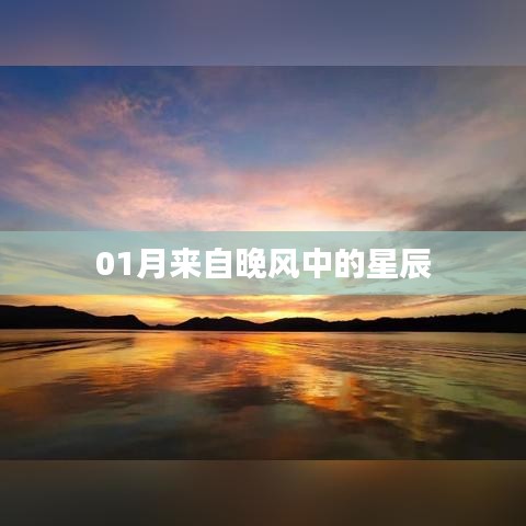 晚风中探寻星辰的秘密