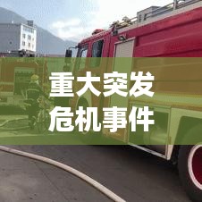 重大突发危机事件具有，重大突发事件的特征 