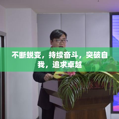 不断蜕变，持续奋斗，突破自我，追求卓越