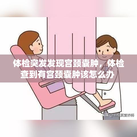体检突发发现宫颈囊肿,体检查到有宫颈囊肿该怎么办