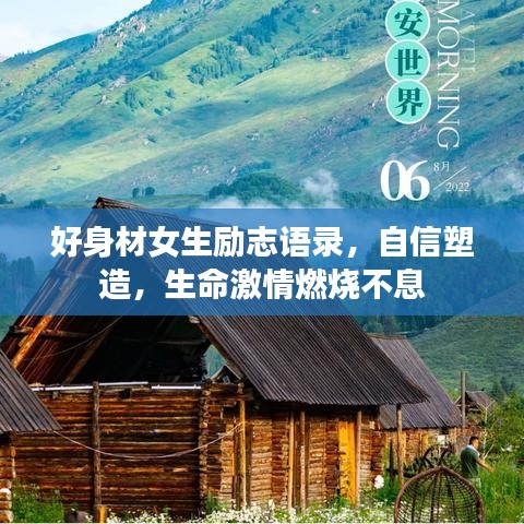 好身材女生励志语录，自信塑造，生命激情燃烧不息