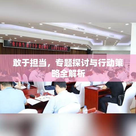 敢于担当,专题探讨与行动策略全解析
