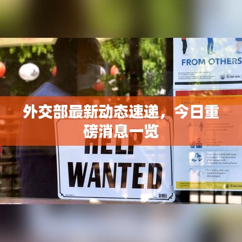 外交部最新动态速递，今日重磅消息一览