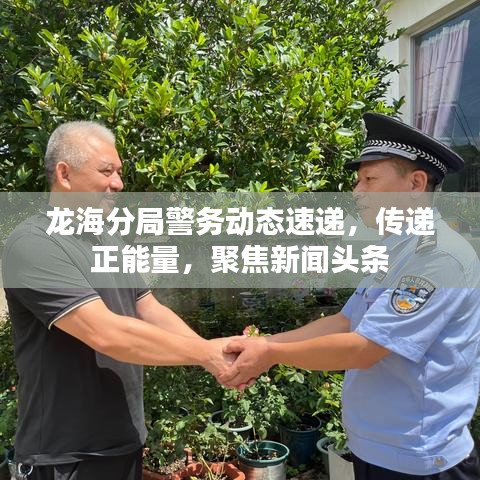 龙海分局警务动态速递，传递正能量，聚焦新闻头条