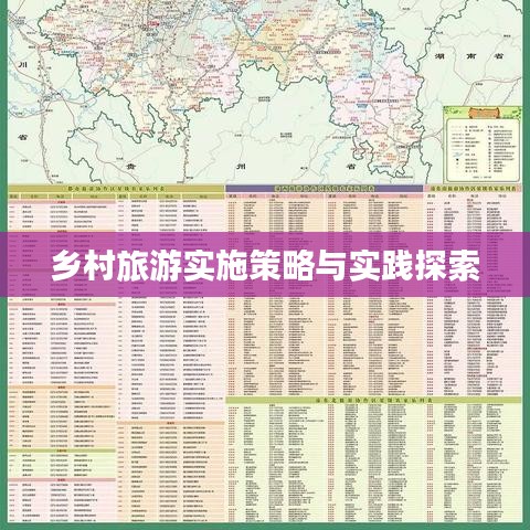乡村旅游实施策略与实践探索