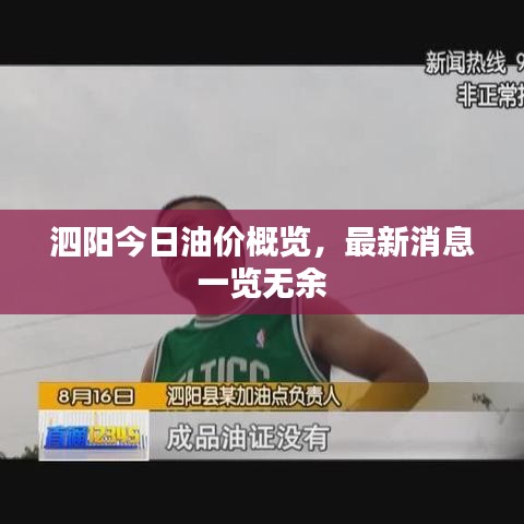 泗阳今日油价概览，最新消息一览无余