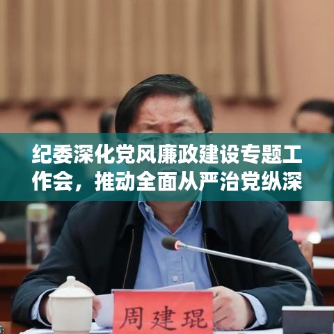 纪委深化党风廉政建设专题工作会，推动全面从严治党纵深发展