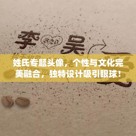 姓氏专题头像,个性与文化完美融合,独特设计吸引眼球!
