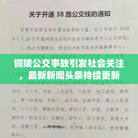 铜陵公交事故引发社会关注,最新新闻头条持续更新