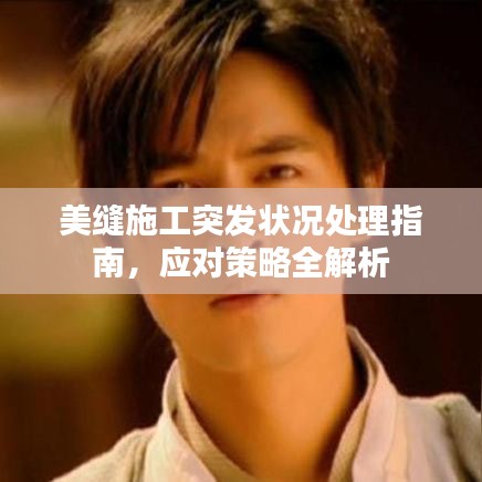 美缝施工突发状况处理指南,应对策略全解析