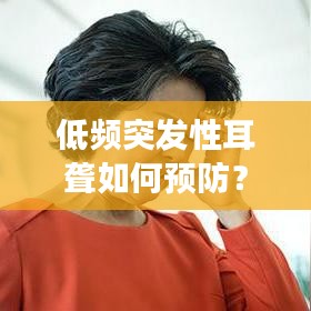 低频突发性耳聋如何预防?有效策略大揭秘!